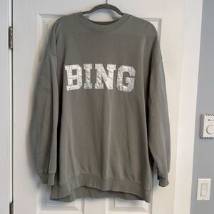 Anine Bing Blue Sweatshirt